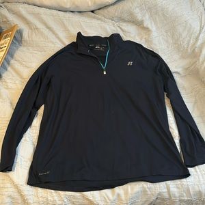 Men’s athletic sweatshirt XL NAVY BLUE